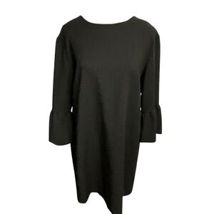Zara Black Long Sleeve Dress